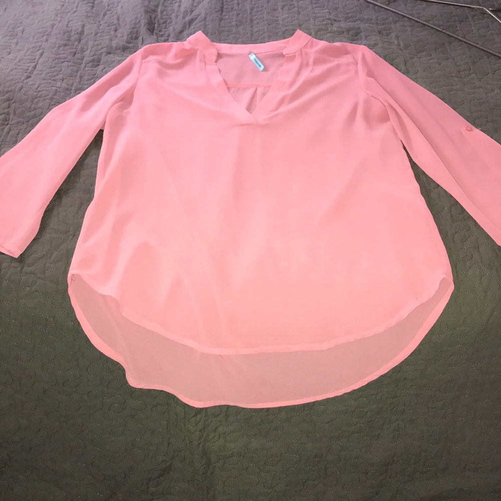 Pink blouse